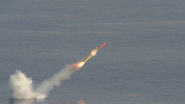 Εκτόξευση Exocet από υποβρύχιο