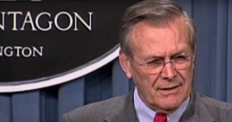 Πέθανε το "γεράκι" του πολέμου του Ιράκ Ντόναλντ Ράμσφελντ