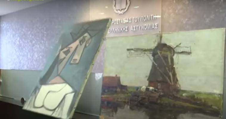 Όταν ο κλεμμένος Πικάσο τους έπεσε από το ράφι