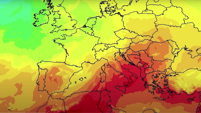 Κύμα καύσωνα στην χώρα – Που αναμένονται πολύ υψηλές θερμοκρασίες