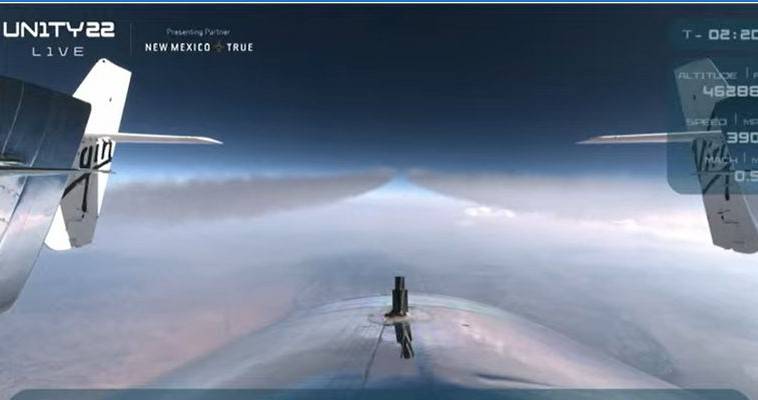 Ο Ρίτσαρντ Μπράνσον ταξιδεύει στο διάστημα (live video)