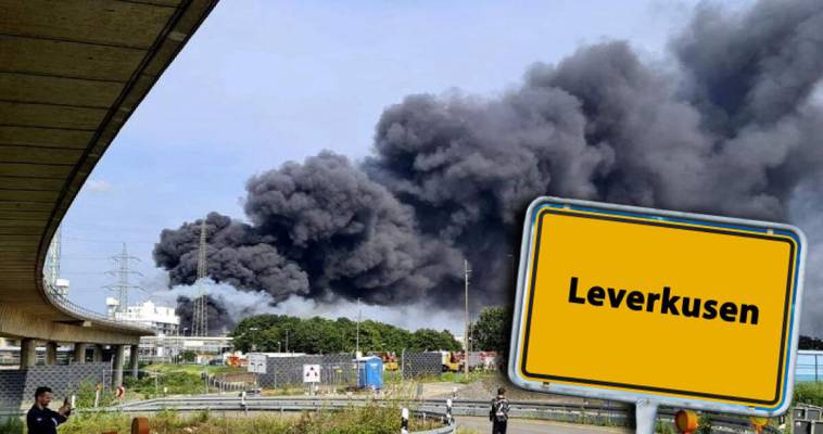 Iσχυρή έκρηξη στο Λεβερκούζεν (video)