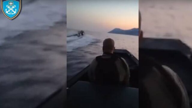 Καταδίωξη και ακινητοποίηση ταχύπλοου από το Λιμενικό