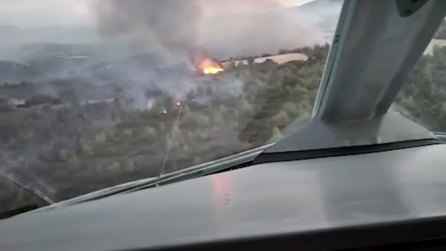 Τα πύρινα μέτωπα μέσα από το πιλοτήριο του ρωσικού "θηρίου"