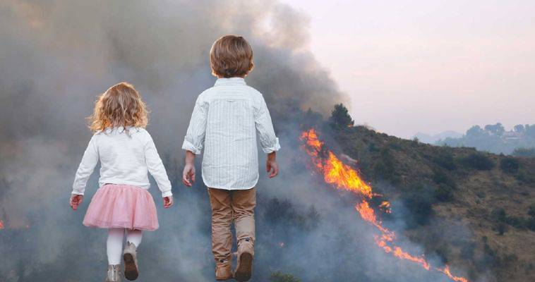 Πως να μιλήσετε στα παιδιά για τις πυρκαγιές, Λίζα Βάρβογλη