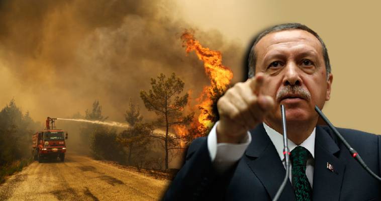 Το PKK αποδιοπομπαίος τράγος και για τις πυρκαγιές στην Τουρκία! Νεφέλη Λυγερού