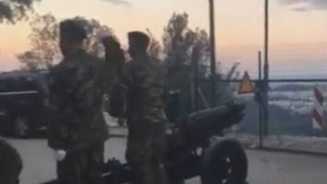 Μπλόκαρε το κανόνι στο Λυκαβηττό (video)