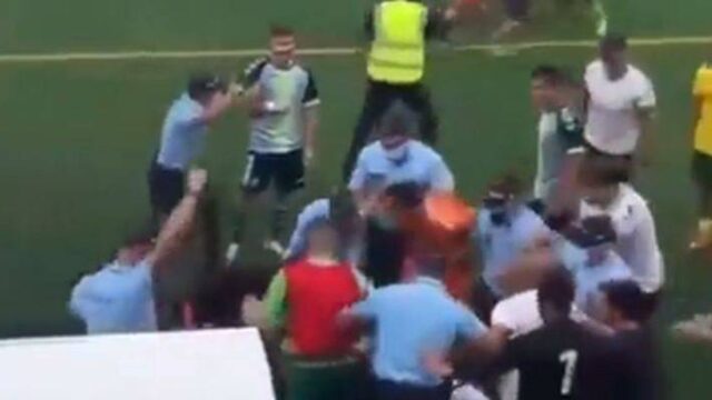 Πυροβολισμοί σε γήπεδο στην Πορτογαλία (video)