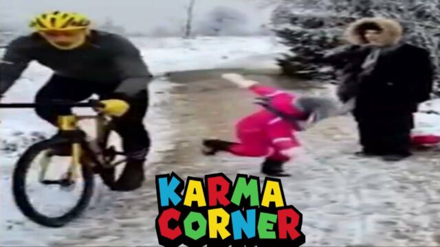 “Γονατιά” ποδηλάτη σε πεντάχρονο κορίτσι (video)