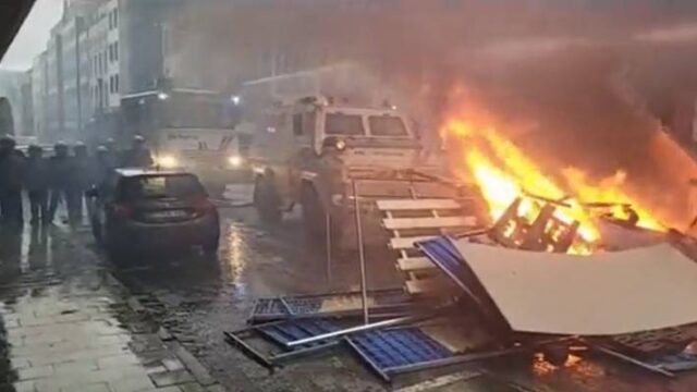 Διαμαρτυρίες και στο Βέλγιο κατά των νέων μέτρων (video)