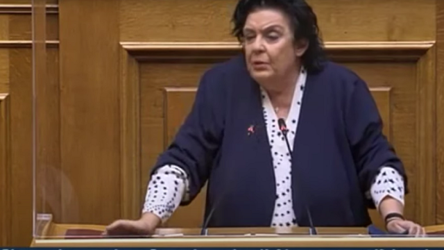 Λιάνα Κανέλλη: "Μοιράσατε τουρκικές μάσκες στην Βουλή"! (video)