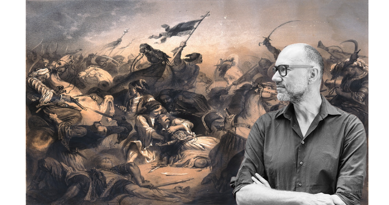 Ο Στάθης Καλύβας αποκαλύπτει: Αγγλική ήταν η ελληνική επανάστασή!, Γιώργος Καραμπελιάς