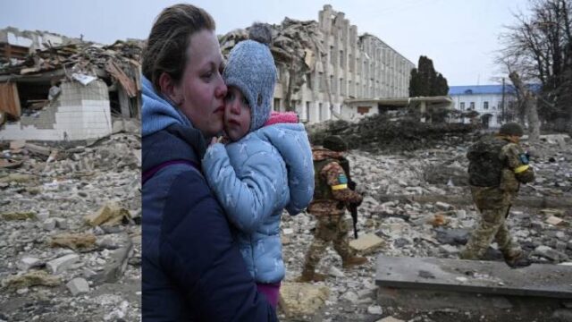 Ουκρανία Κατάπαυση πυρός για εκκένωση αμάχων στην Μαριούπολη