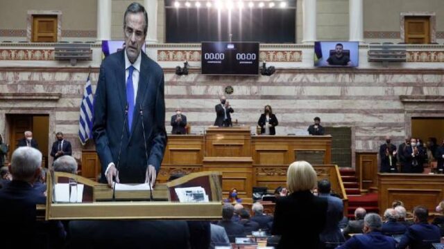 Ρήγμα στη ΝΔ από την δήλωση Σαμαρά για την ομιλία Ζελένσκι, Σπύρος Γκουτζάνης