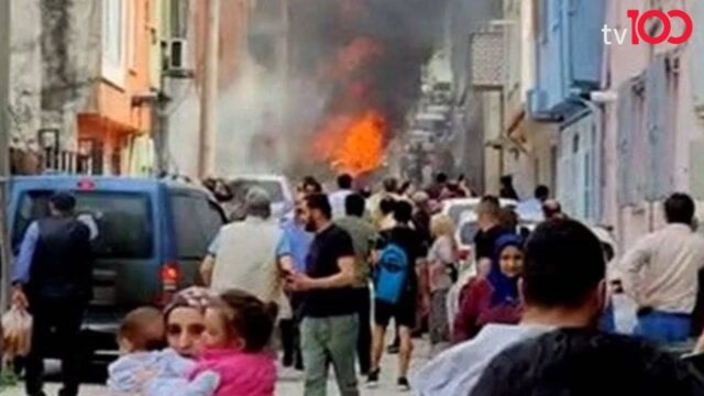 Τουρκία: Πτώση αεροσκάφους σε γειτονιά στην Προύσα