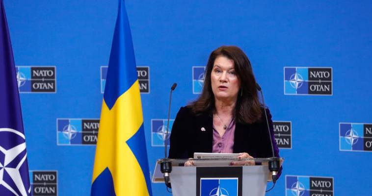 Υπεγράφη από την ΥΠΕΞ της Σουηδίας η αίτηση προς ΝΑΤΟ,