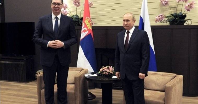Συμφωνία Πούτιν- Βούτσιτς για ρωσικό φυσικό αέριο στη Σερβία