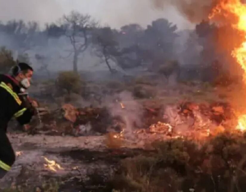 Μαίνεται η πυρκαγιά στην Εύβοια - Εκκενώνεται το χωριό Κρεμαστός (video)