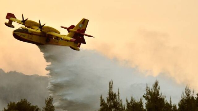 Συνεχίζεται το καταστροφικό έργο της φωτιάς στο δάσος Δαδιάς,