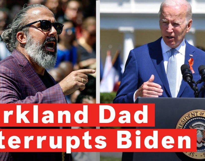 Ο Μπάιντεν απέναντι σε πατέρα που έχασε το παιδί του σε μακελειό