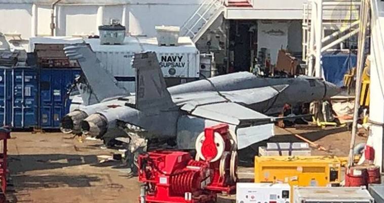 Πώς ανέλκυσαν οι ΗΠΑ το F-18 από το βυθό της Μεσογείου, Ευθύμιος Τσιλιόπουλος