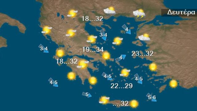 Ανατολικά και εξασθενημένη η "ψυχρή λίμνη" - Σάρωσε χθες τον Βόλο (video),