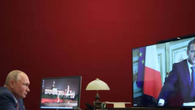 Σήμα κινδύνου Πούτιν προς Μακρόν για τον πυρηνικό σταθμό Ζαπορίζια,