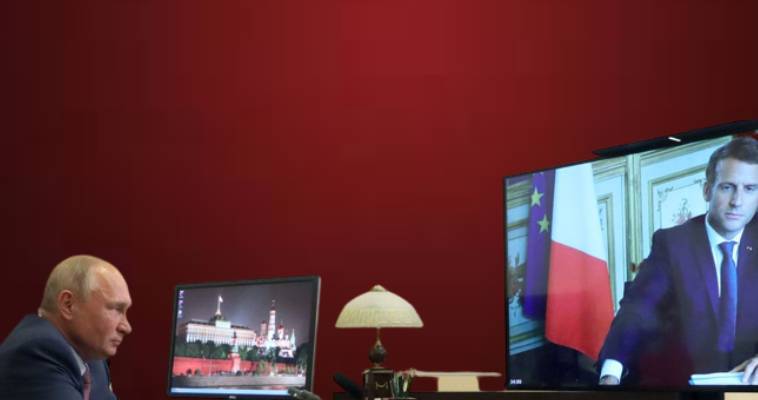 Σήμα κινδύνου Πούτιν προς Μακρόν για τον πυρηνικό σταθμό Ζαπορίζια,