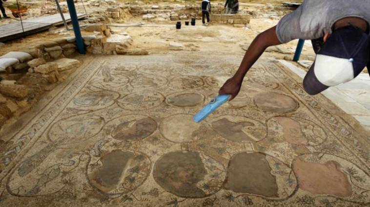 Βυζαντινό μωσαϊκό στην Γάζα – Αρχαιολογικός πλούτος εν μέσω πυρών, Όλγα Μαύρου