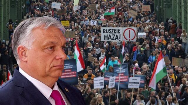 Διαδηλώσεις στην ΕΕ για την ενέργεια και στην Ουγγαρία κατά Όρμπαν,