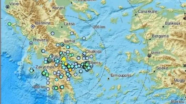 Σεισμός 5,2 Ρίχτερ στην Εύβοια - Αισθητός και στην Αθήνα