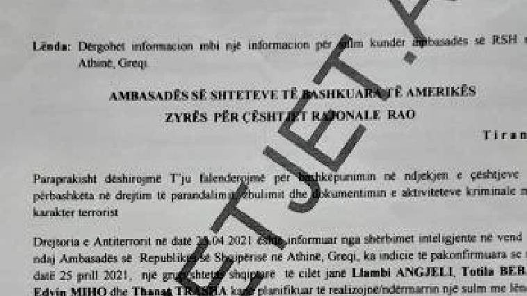 Το απόρρητο έγγραφο-σκευωρία της "Σιγκουρίμι" κατά Βορειοηπειρωτών, Ορφέας Μπέτσης