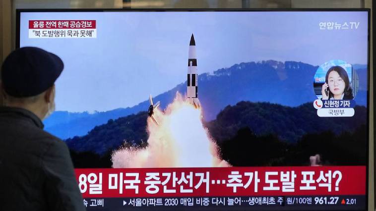 Η Βόρεια Κορέα εκτόξευσε βαλλιστικό πύραυλο προς τη Θάλασσα της Ιαπωνίας