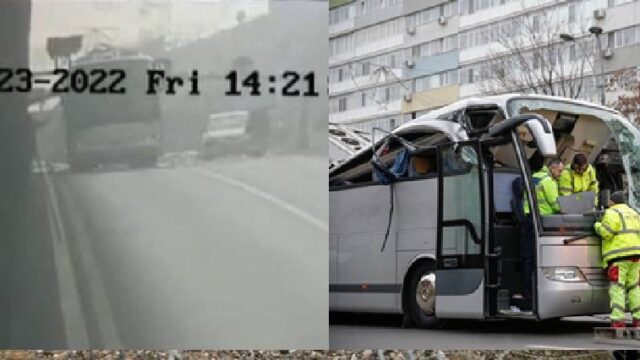 Πως έγινε το τραγικό τροχαίο στο Βουκουρέστι – Τι έχουν καταγράψει οι κάμερες (video)