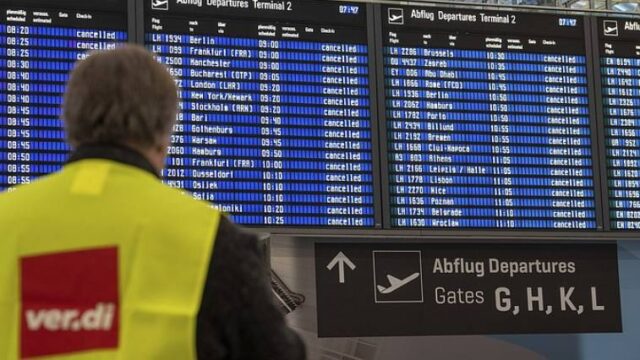 Νέα αναστολή πτήσεων στο αεροδρόμιο του Μονάχου λόγω παγωμένης βροχής