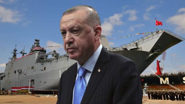 Η Τουρκία υπερδύναμη με το TCG Anadolu δηλώνει ο Ερντογάν (video),