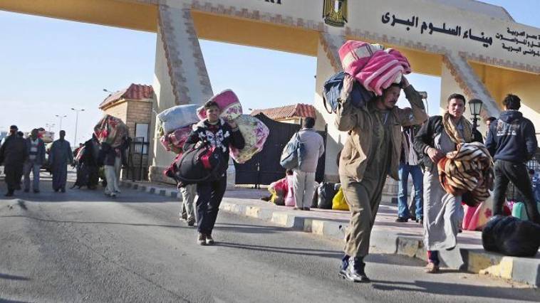 Απελάσεις Αιγύπτιων μεταναστών από την ανατολική Λιβύη,