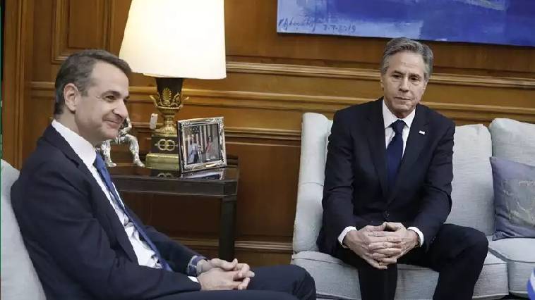 Τηλεφώνημα Μπλίνκεν σε Μητσοτάκη