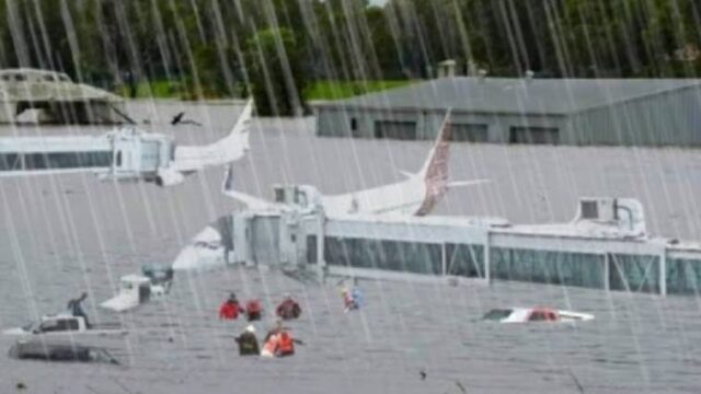 Πλημμύρισε το αεροδρόμιο της Φρανκφούρτης - Ακυρώθηκαν 70 πτήσεις,