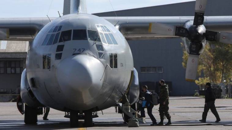 Επέστρεψε το C-130 με τους τραυματίες από τη Λιβύη - Τρεις οι νεκροί και δύο αγνοούμενοι,
