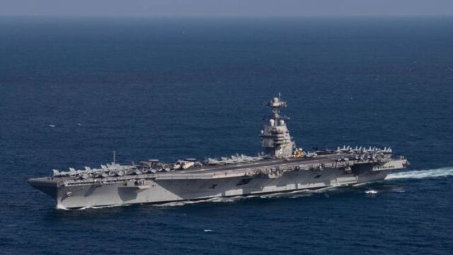 Στη Σούδα το Αμερικανικό αεροπλανοφόρο «USS Gerald Ford»