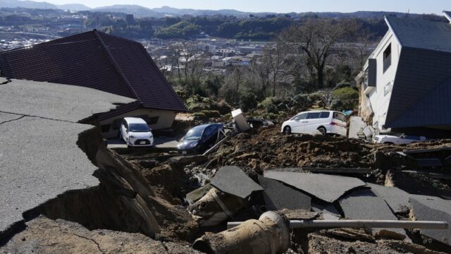 Στους 62 οι νεκροί από τον σεισμό των 7,6 ρίχτερ στην Ιαπωνία
