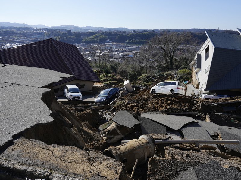 Στους 62 οι νεκροί από τον σεισμό των 7,6 ρίχτερ στην Ιαπωνία