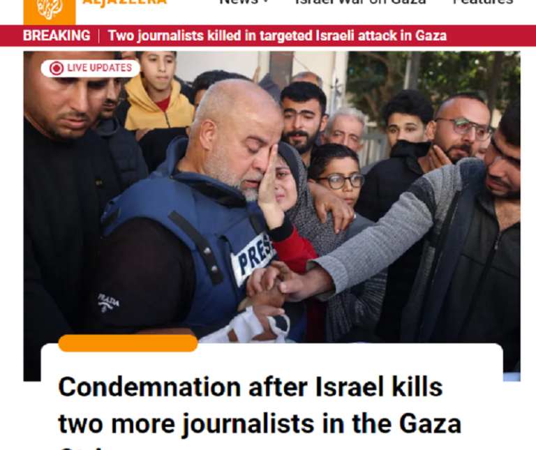 Έφυγε από τη Γάζα ο επικεφαλής ανταποκριτής του δικτύου Al Jazeera – Έχασε γυναίκα και τρία παιδιά σε βομβαρδισμό
