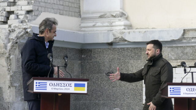Για την ελληνο-ουκρανική συμφωνία ασφαλείας συζήτησαν Αθήνα-Κίεβο
