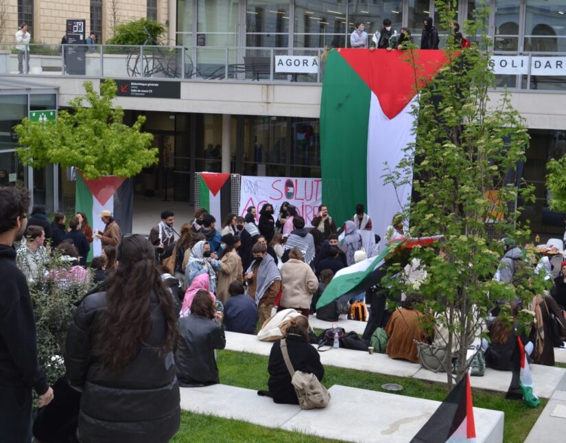 Γαλλία: Φοιτητές αποκλείουν Ινστιτούτο Πολιτικών Σπουδών υπέρ των Παλαιστινίων
