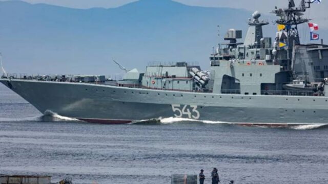 Στη Μεσόγειο για άσκηση ρωσική φρεγάτα με υπερηχητικούς πυραύλους Kinzhal