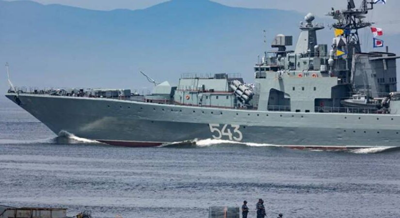 Στη Μεσόγειο για άσκηση ρωσική φρεγάτα με υπερηχητικούς πυραύλους Kinzhal