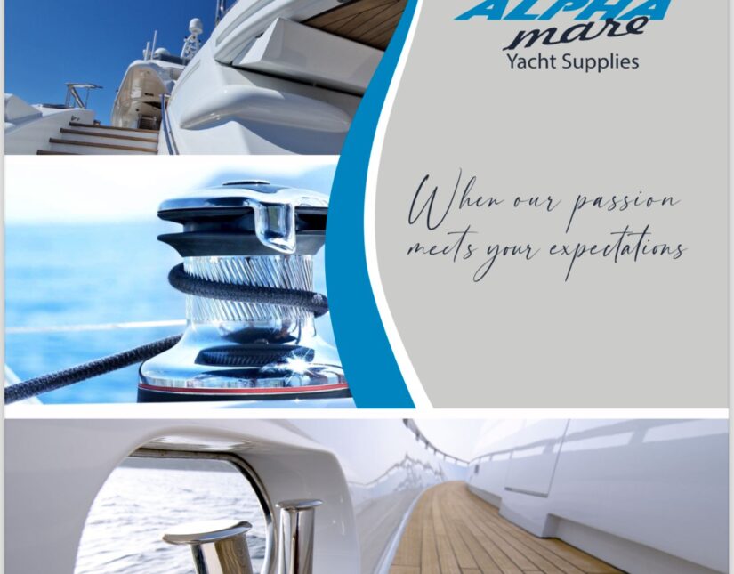 Η Alpha Mare Χρυσός Χορηγός στο 9ο Mediterranean Yacht Show 2024 ,στο Ναύπλιο