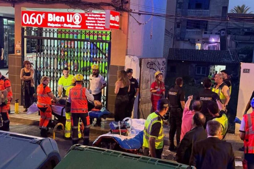 Χάος στη Μαγιόρκα - 4 νεκροί, 27 τραυματίες από κατάρρευση κτιρίου, φόβοι για δέκα εγκλωβισμένους